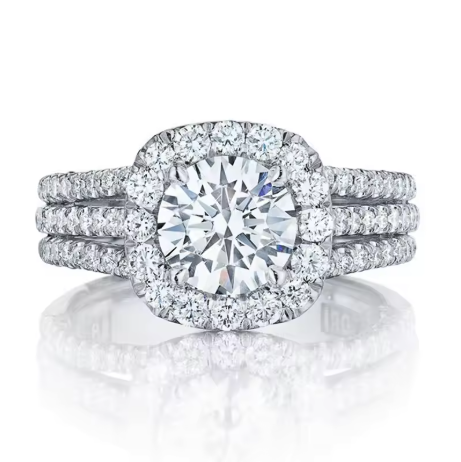 Luxury Diamond White Gold Ring (Free Promo)